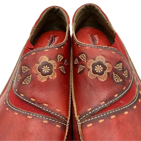 L'Artiste by Spring Step Burbank Leather Clogs, 9 - Picture 6 of 10